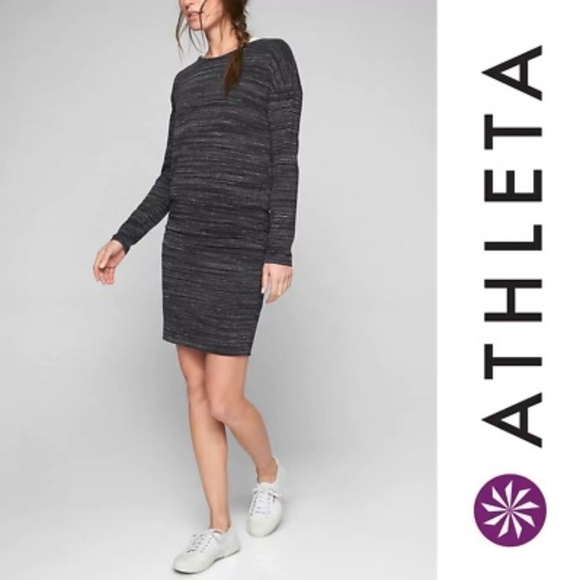 Athleta Dresses & Skirts - NWT Athleta Avenue Dress Black and Gray